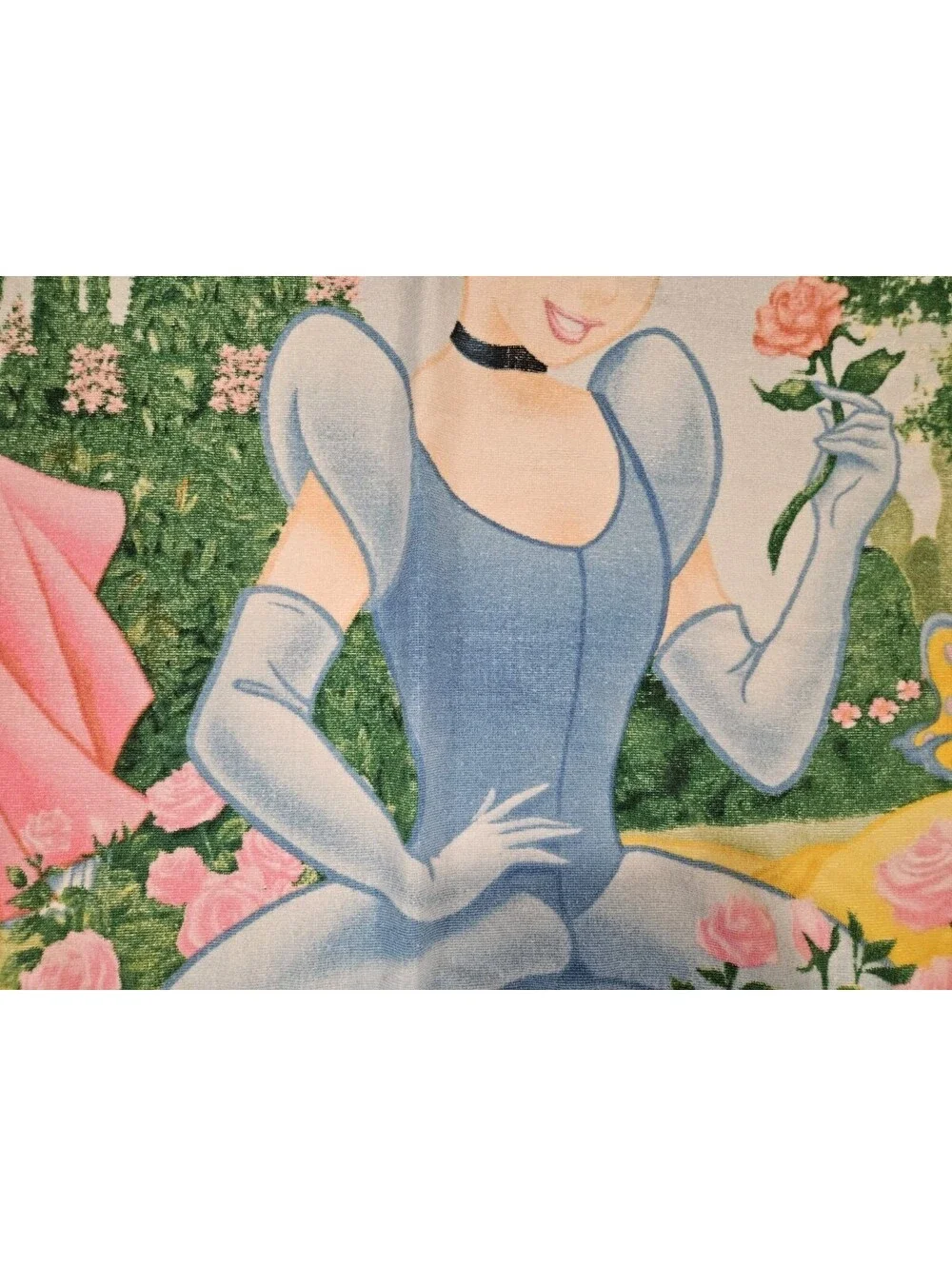 Disney Store Exclusive Princess Cinderella Belle & Aurora Beach Towel